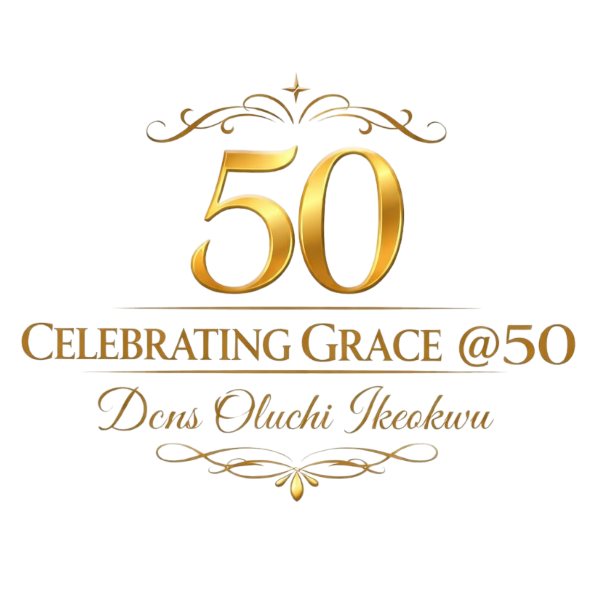 Golden Grace at 50 Logo